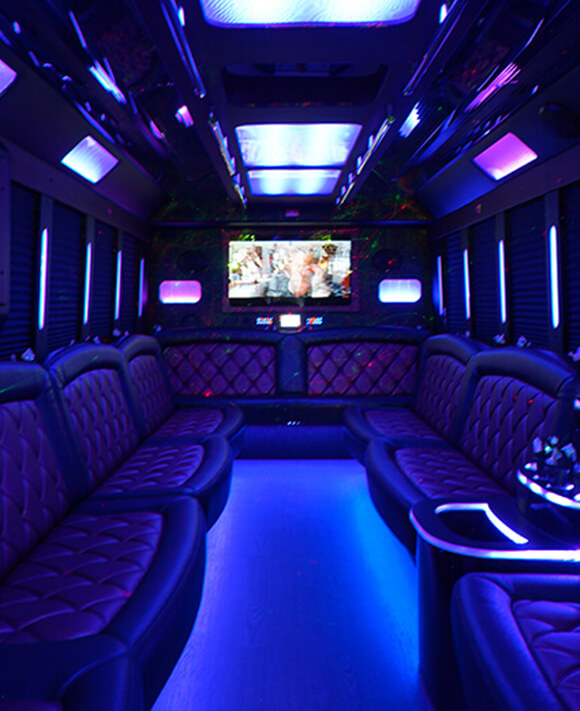 one of our party bus rentals