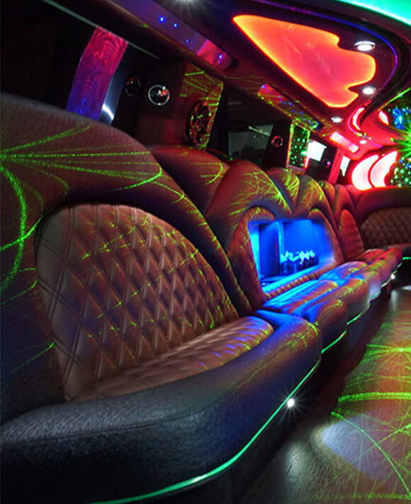 ft worth limo service with leather seating
