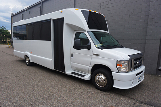 28 passenger bus exterior