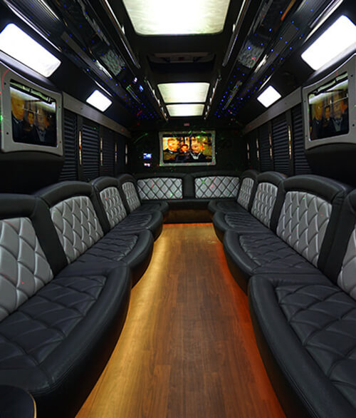 party bus rental for 34 people